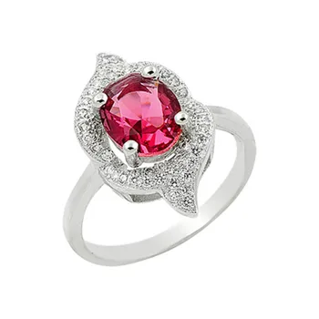 

Silver 925 Sterling Zircon Stone Ring