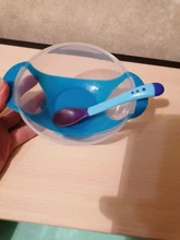Cuchara con sensor de temperatura para alimentación de niños, vajilla de silicona sensible al calor, 3 colores