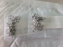 Protectores de alambre de 100x4mm, accesorios de forma de U, cierres, conector para fabricación de joyas, 4,5 unids/lote