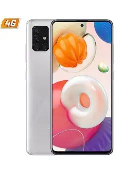 

SAMSUNG GALAXY A51 METALLIC SILVER mobile phone-6.5 '/16.5CM - CAM (48 + 12 + 5 + 5)/32MP - OC - 128GB - 4GB RAM - ANDROID-4G-