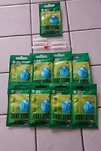 Flotador de pesca de noche con luz fluorescente, barra blanda de luces con luminosa fluorescente de 4,5x37mm, perfecta para pesca de noche o fiesta, 20/50 unidades