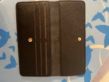 Wallet Ladies Card-Holder Cowhide Genuine-Cow-Leather Fashion Simple Slim New-Arrival