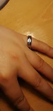 Anillo de acero inoxidable con circón incrustado para hombre, BTS-215 de Corea del Sur, accesorios sencillos de moda, joyería de banquete, regalos para vacaciones, 2020
