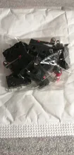 Mini Interruptor de Límite Micro palanca con rodillo de bisagra, 10 Uds.