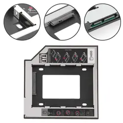 12,7 мм 2nd HDD Caddy Алюминий Optibay SATA 3,0 жесткий диск Корпус dvd-адаптер 2,5 SSD 2 ТБ для ноутбука CD-ROM