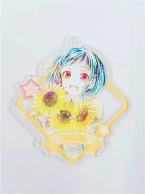 Details about   BanG Dream Acrylic Keychain Anime Figure Keyring Phone Strap Charm Pendant Gift 