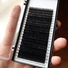 H & L desde 1990 20 filas de visón pestañas individuales pestañas maquillaje cilios para los profesionales de la pestaña de visón de extensión