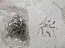 (Nunca se desvanece) 20x17mm 316 Acero inoxidable DIY pendientes hallazgos ganchos para hacer joyas accesorios auricular