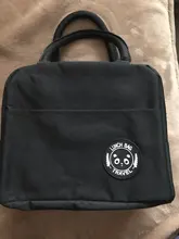 Q bolsa de almuerzo para el trabajo diario, bolsa enfriadora de alimentos, térmica aislada portátil con cremallera, impermeable, de mano para mujeres y niños
