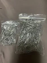 No se destiñe 100 unids/lote 20-70mm 316 pernos de bola de acero inoxidable hallazgos cabeza de bola pines para la fabricación de joyería DIY suministros Accesorios