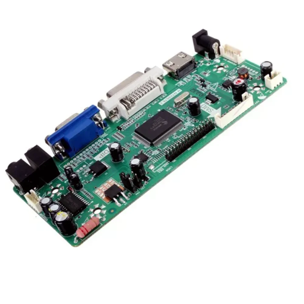 Taidacent Универсальный LVDS плата контроллера 10-65 дюймов ЖК-экран HDMI DVI VGA к LVDS драйвер платы DIY ноутбук дисплей комплект