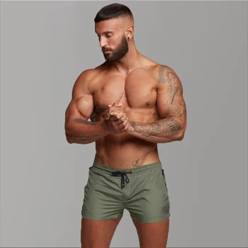

Fashion Summer Mens Jogger Shorts 2020 Running Compression Gym Shorts Men Beach Workout Shorts Homme Low Waist Bodybuilding