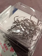 5002 Fishing-Tackle Treble-Hooks Bend Owner Pike-Bass for 15pcs/Box Round Silver-Size