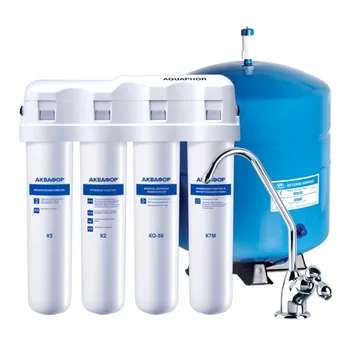 

Reverse osmosis system AQUAFOR Osmo Crystal 50 4 m with mineralizer