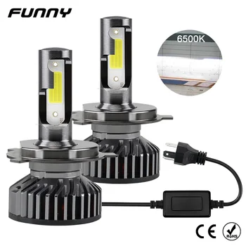 

F2 H7 H4 Car LED Headlight Bulbs H1 H11 H3 H27 880 9005 9006 9007 72W 10000LM 6500K 12V Auto Mini Head Lamp COB Fog Light