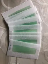 Tiras de cera para depilación, 10 Uds. Herramienta de depilación, para cara pegatina, pierna, labios, cejas, piernas, brazos, cuerpo, tamaño Mini de dos lados
