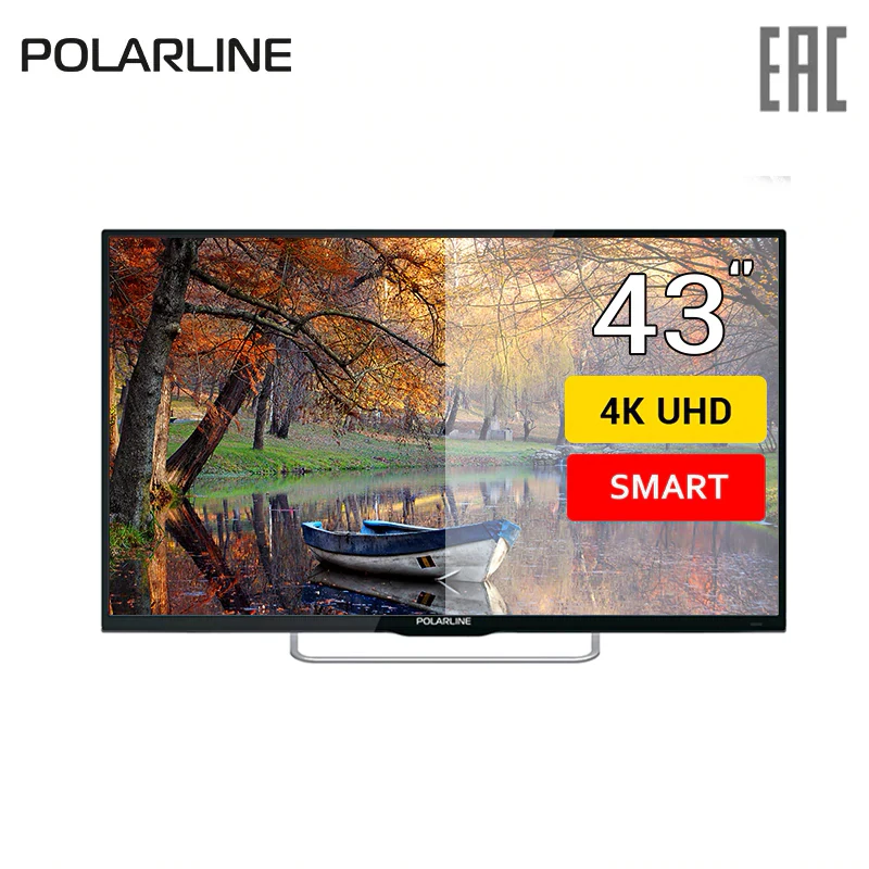 Телевизор 43" Polarline 43PU11TC-SM 4k SmartTV