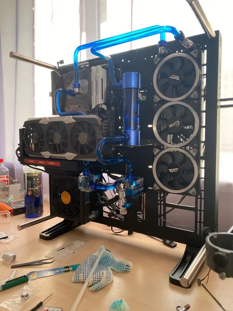 Syscooling Pc Water Cooling Kit For Amd Cpu