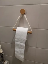 Rack-Holders Paper-Accessory Hanging-Rope Bathroom-Decor Toilet Wall-Mounted Kitchen-Roll