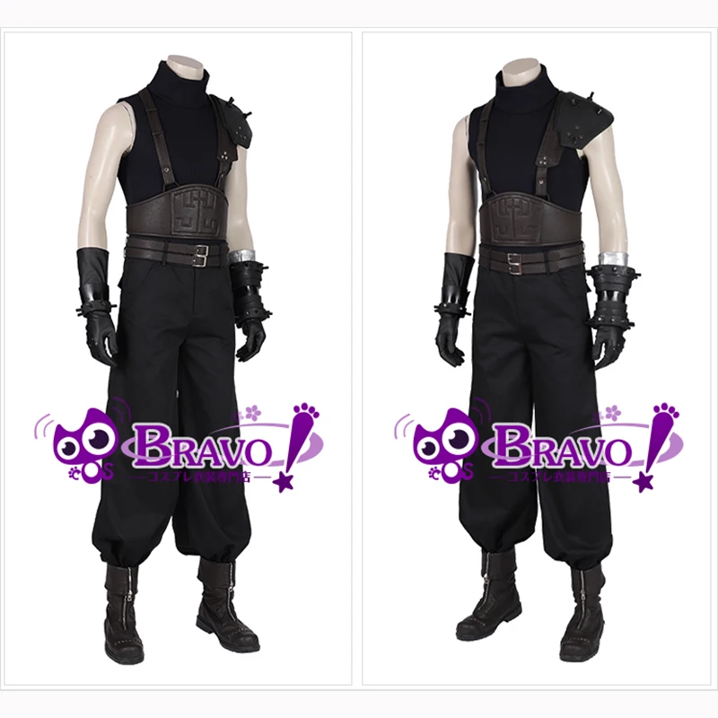 Clothing, Shoes & Accessories FF7 Game COS Cloud Strife Costumes Final