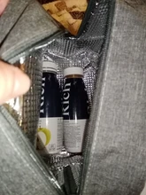 Fiambrera enfriadora para la comida de mujer y niños, bolsa de lona aislada portátil de patrón funcional, bolso térmico para picnic, almuerzo