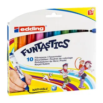 

Edding Keçeli pen Thick 10pcs, Markers, bullet journal, brush pen, Collet, From Turkey, fast Shipping