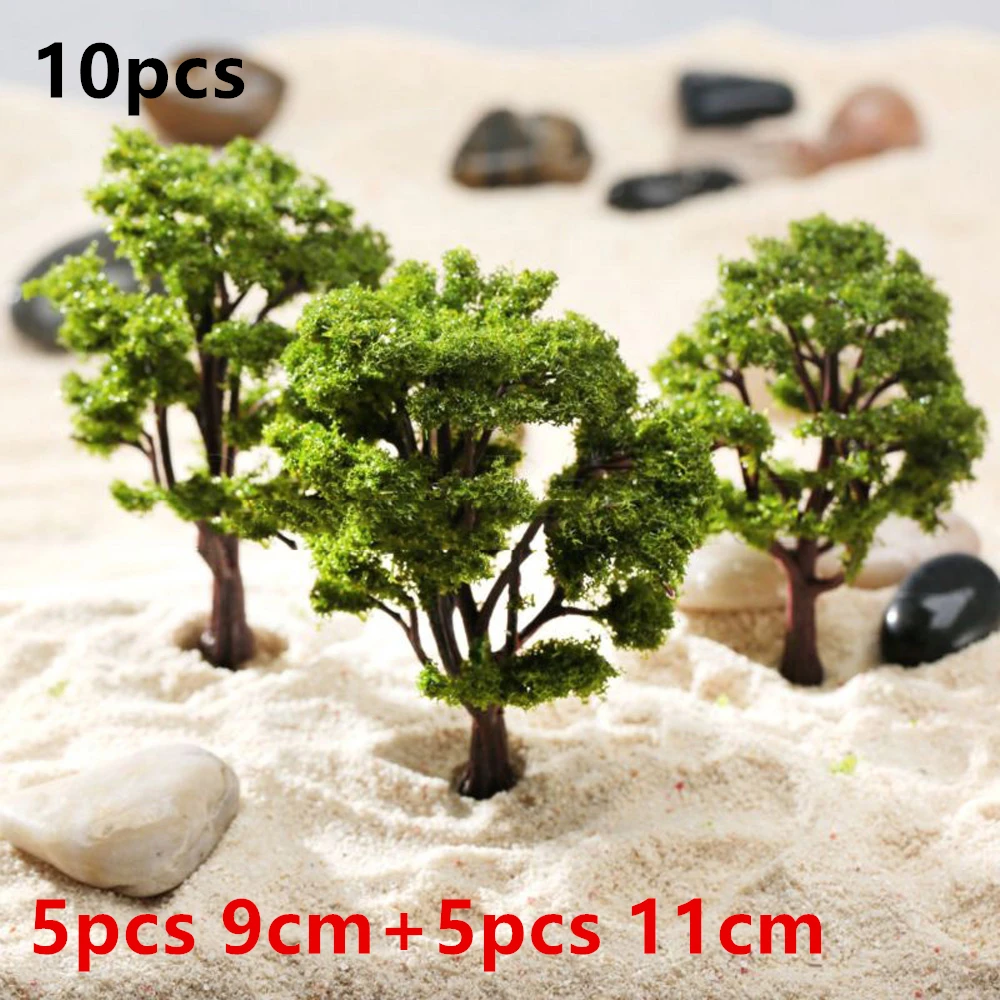 Trees Model Train Railroad Decor Scenery Landscape HO-OO Scale Building Static Grass Tufts Miniature Scenery Wildflowers Flower 