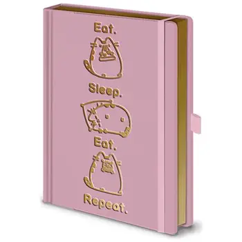 

Pusheen (eat. Sleep. Eat. Repeat.) A5 Premium Notebook (Notebook)