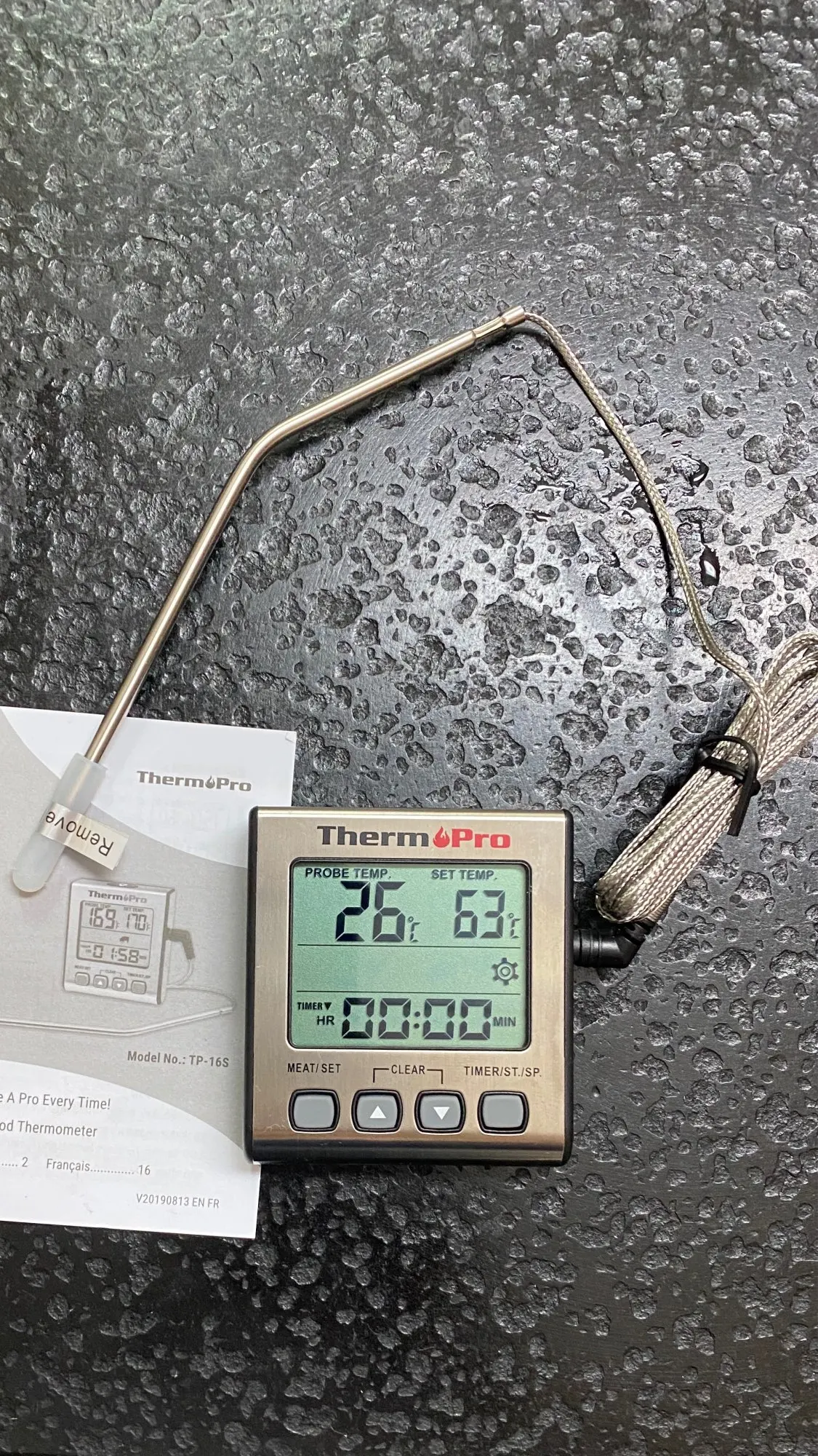 Digital BBQ Kitchen Cooking Meat Thermometer photo review