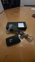 Keychain Wallet Key-Organizer Pocket EDC Key Smart Modern-Brand Aluminum DIY