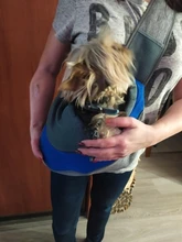 Eslinga-Bolsa de hombro cómoda para mascotas, bolso con malla Oxford, bolso de viaje para gatos y cachorros, funda frontal transpirable para exteriores