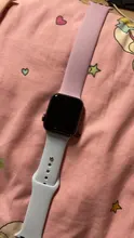 Correa de bucle Solo para Apple Watch, banda de 44mm y 40mm para iWatch de 38mm y 42mm, pulsera de silicona elástica para Apple watch Series 5 3 4 SE 6