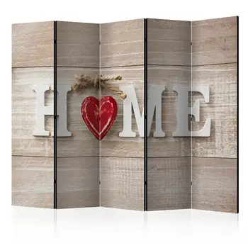 

Room divider 5 flaps-Room divider-Home and red heart-225x172