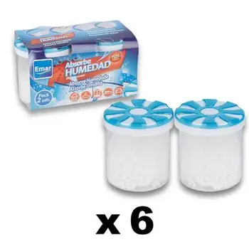 

PACK 6 units 9805-Absorbing Humidity 2x180 ml. (2X90 DEG.) airtight anti-discharges EMAR