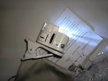 Clip Microscope Magnifying Glass Cell-Phone-Clip Uv-Light Focusing Jewelry 60X LED 