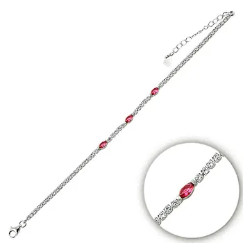 

Silver 925 Sterling Zircon Cubic Zirconia Bracelet