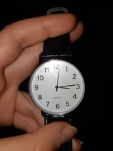 Simple gran Dial, relojes de las mujeres de cuero de moda de negocios reloj de pulsera de cuarzo con claro número mejor regalo para hombre zegarek damski