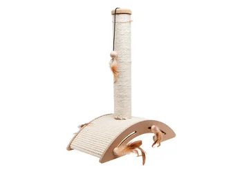 

Scratching Post column Sisal toy gym for cats model Ella