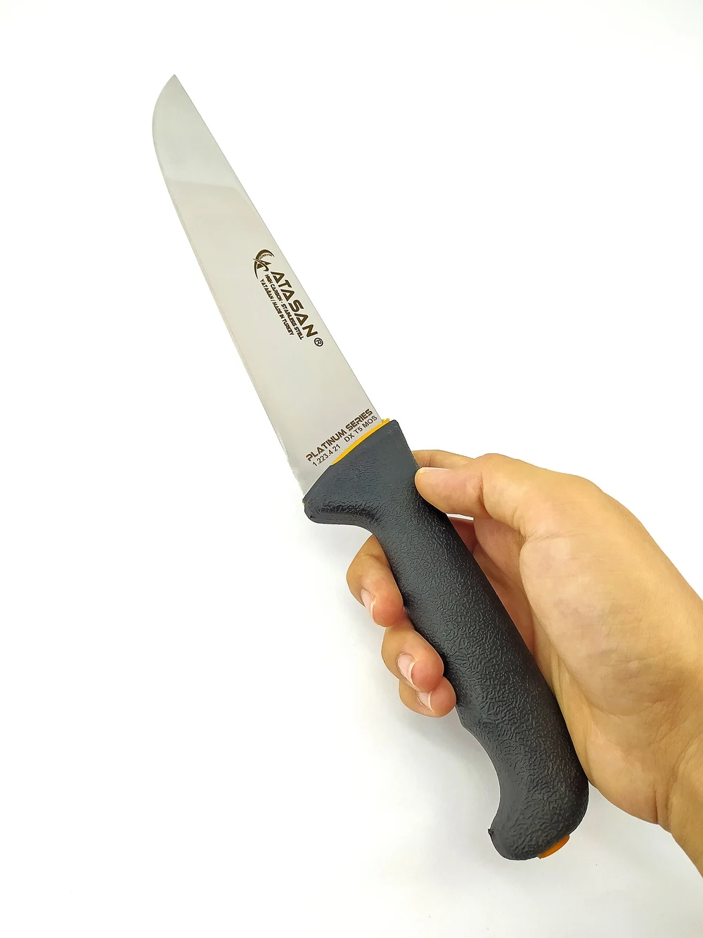 ATASAN platinum series butcher kitchen knife 04 handmade high quality professional stainless steel steak meat knife Turkish2021