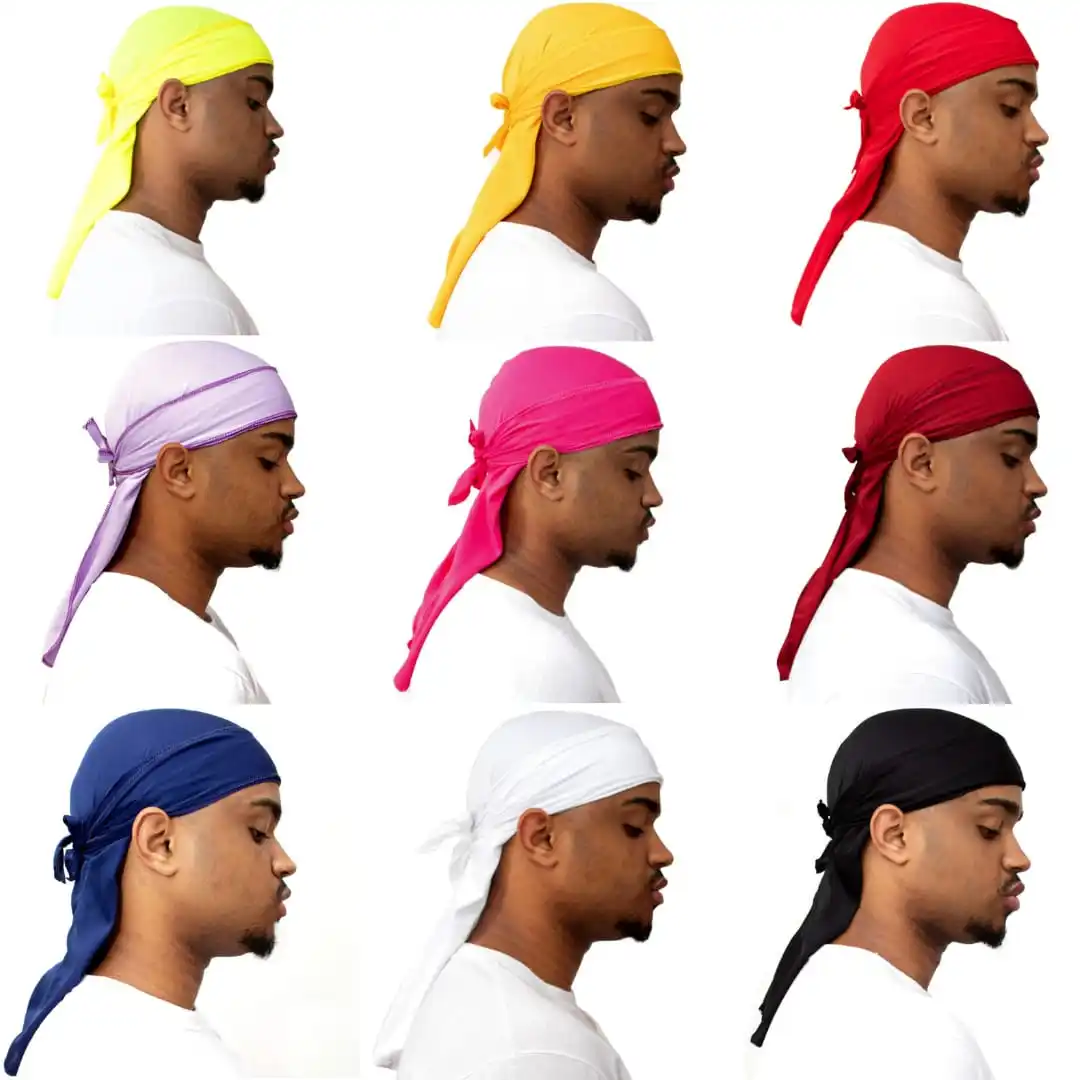 Bandana Durag Dureg Hip Waves 360 AliExpress
