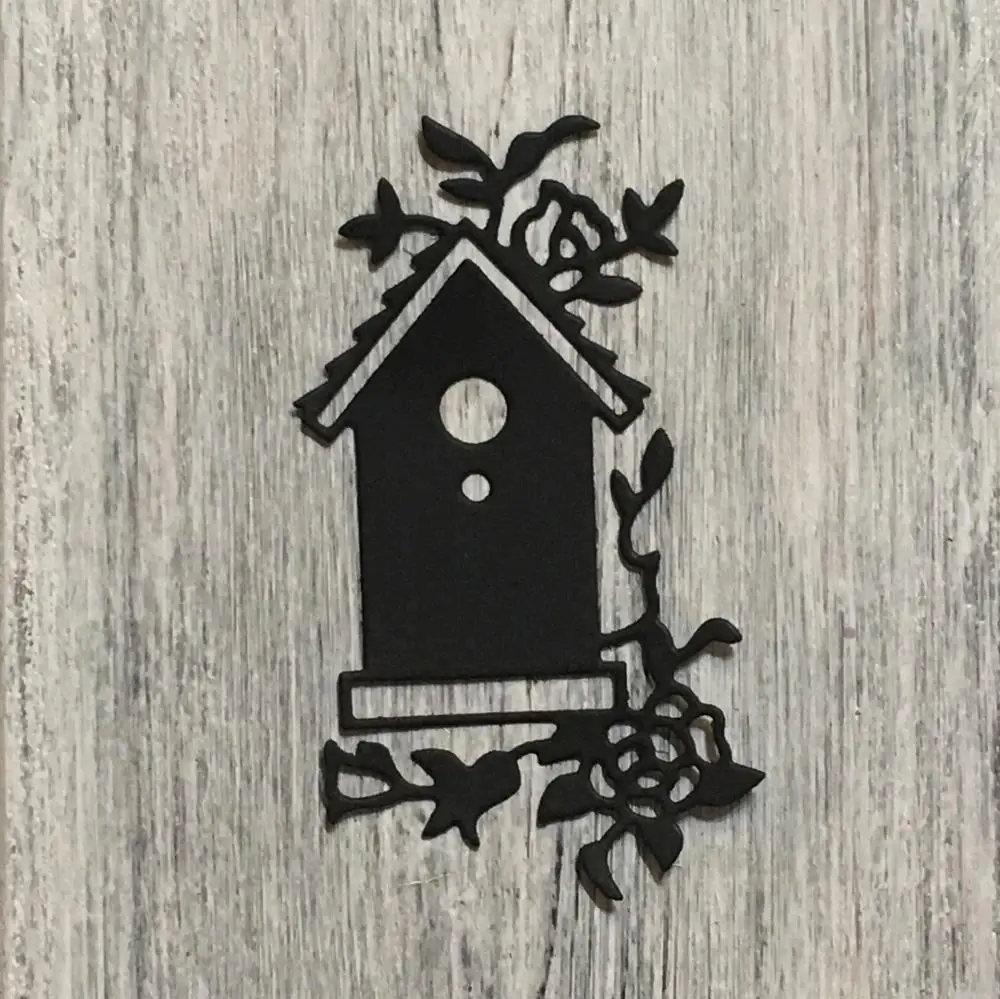 ArtScrap Birdhouse For Metal Cutting Stencils DIY Scrapbooking Card Decorative Craft Embossing Die Cuts | Art: 272 Дом и сад