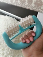 Massager Roller Face-Lift-Tools Cellulite Blue Fast 1pc Leg-Abdomen Neck-Buttocks D-Type