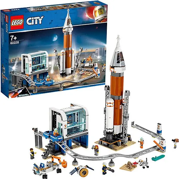 Lego City Space Port 60228: Rocket launch in deep space and remote start