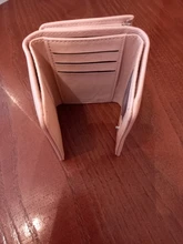 Monedero de Color caramelo a la moda para mujer, Cartera de cuero de Color liso Vintage corta con broche de corazón, tarjetero para chicas