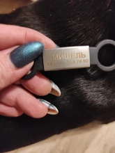 1pc Pet Dog Tag Silicone Stainless Steel Dog ID Tag Engraved Dog Collar Anti-lost Pet