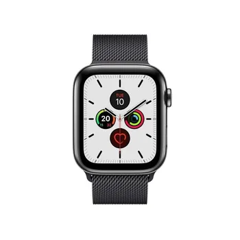 

Apple Watch Series 5 Stainless Steel 4G's space black Milanese MWWL2FD/A