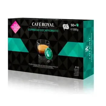 

Decaffeinated coffee Royal®For NESPRESSO PRO®50 coffee capsules