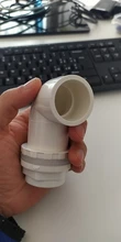 Irrigation Connectors Joints Pvc-Pipe Aquarium Garden 1pcs Outlet Inlet Fish-Tank-Drain-Joints