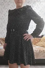 Vintage Dress Robe Oversize Long-Sleeve Boho Party Girls Female Autumn Plus-Size Vestido