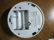 Sensores de monóxido de carbono y Detector de humo 2 en 1, pantalla LCD operada por batería, alarma de humo con luz LED, advertencia de sonido intermitente
